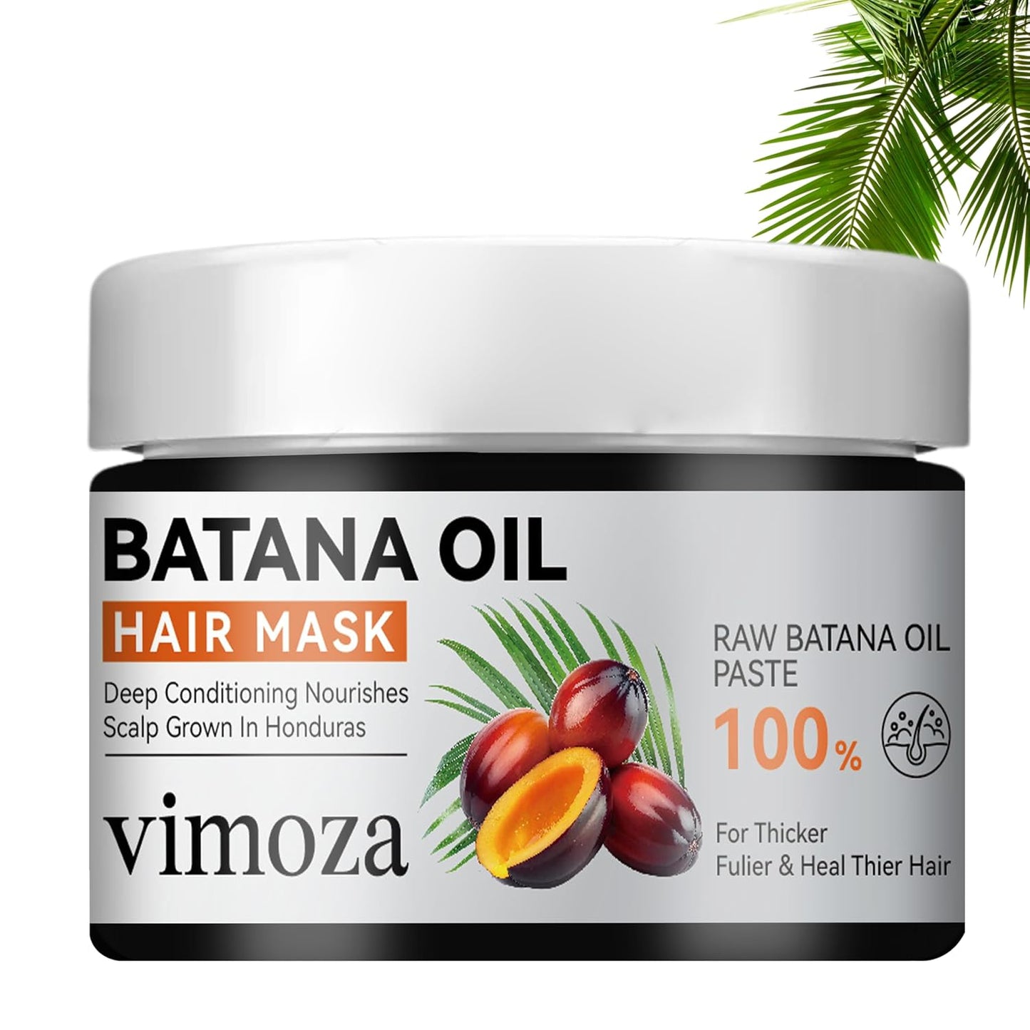 Batana Oil for Hair, 100% Unrefined Organic Raw Batana Oil Conditioner